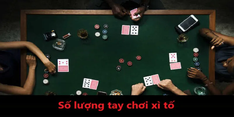 Giới hạn người chơi xì tố mà 68 Game Bài cho phép