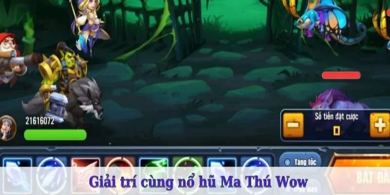 Thông tin về dòng game quay hũ Ma Thú WOW đình đám