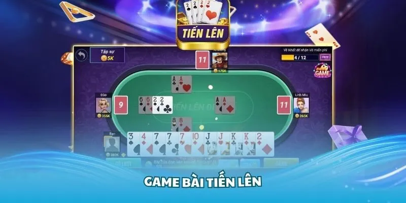 Chỉ dẫn cách chơi tiến lên trong một ván đấu