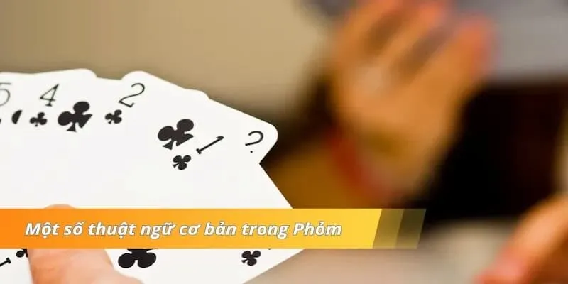 Hội viên cần nắm rõ các thuật ngữ cơ bản của bài Phỏm để tham gia cá cược thuận lợi